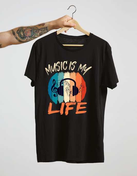 Music is Life T-Shirt